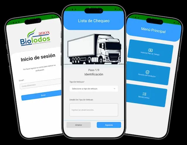 Imagen de la funcionalidad Aplicación móvil para la gestión de rutas