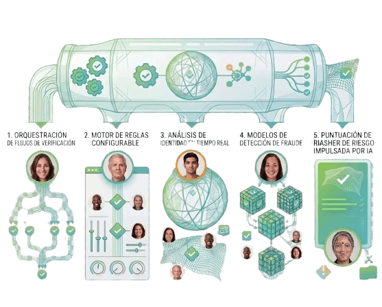 Verificación biométrica facial